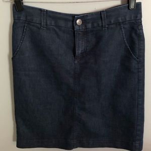 EUC BR Limited Edition Dark Wash Denim Skirt